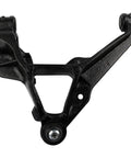 Roll Smooth Heavy Duty Front Suspension Kit For Chevy Silverado 2500 HD 2011 To 2019 upper control arm in black finish, detailed view.