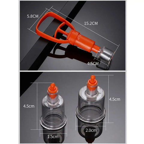 Snake Bite Kit And Bee Sting Kit For Outdoor First Aid Venom Extractor Suction Pump Bite And Sting Care For Hiking Backpacking And Camping Includes Orange CPR Face Shield with two cup sizes.