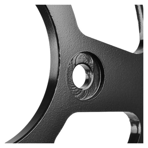Close-up of Badass Motorcycle Sprocket Set showing black 15T front sprocket detail for MV Agusta Brutale 937 V2 2022 and 2023.