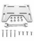 Mini Bike Bolt On Mount Plate Adapter Bracket For Predator Engines 79cc 97cc 100cc 212cc with hardware displayed