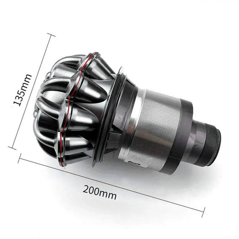 Cyclone Replacement Part 967698-17 For V7 V8 Handheld Vacuum Cleaners, shown with dimensions 135mm x 200mm