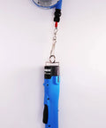Spring Balancer Tool Balancer 2.2-4.4 Lb Capacity, 5.2 Ft Cable Travel, adjustable tension feature with steel shell and coated wire cable.
