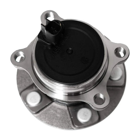 Top view of Rear Wheel Hub And Bearing Assembly For Focus 2012 2013 2014 2015 2016 2017 2018 With ABS 5 Lug Pair AUQDD 512466.
