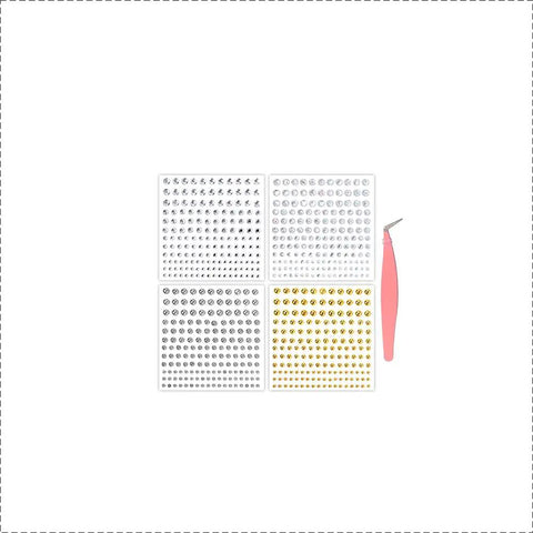Stick On Acrylic Fake Piercings Kit With Lip Studs, Eyebrow And Nose Piercing, Non Piercing Face Jewelry, Adhesive Piercing Balls, Clear CZ Options, Easy Clip Attach, Multiple Styles For A Bold, Trendy Look