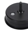 Black mounting bracket for Real Time Battery Capacity And Voltage Meter With LCD Color Display for motorcycles and bikes.