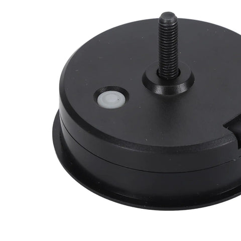 Black mounting bracket for Real Time Battery Capacity And Voltage Meter With LCD Color Display for motorcycles and bikes.