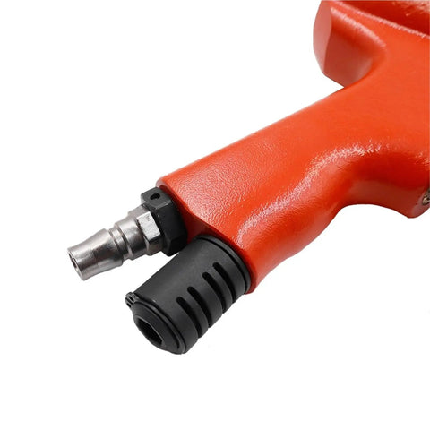 Close-up view of Kick Ass Heavy Duty Pneumatic Impact Wrench cranks out sixty Newton meters with a lightweight handheld grip.