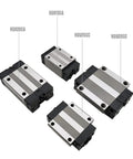 Pro Grade Linear Rail Slider Block Kit For CNC Machines And 3D Printers With 15 HG Track And 300mm Length, Smooth Ball Or Roller Bearing Motion For Beefy Load Handling, Compatible With HGH20CA HGH20CC HGW20CC 20HC Parts, HG15CA/HGW20CC blocks