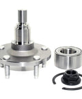Rear Wheel Hub Repair Kit For 2001 2012 FWD Escape With Complete Bearing And Hub Assembly Includes New Hub Bearing Studs Snap Ring And Axle Nut Forged Flange For Precise Vehicle Fit