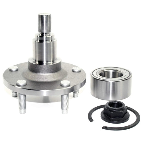 Rear Wheel Hub Repair Kit For 2001 2012 FWD Escape With Complete Bearing And Hub Assembly Includes New Hub Bearing Studs Snap Ring And Axle Nut Forged Flange For Precise Vehicle Fit