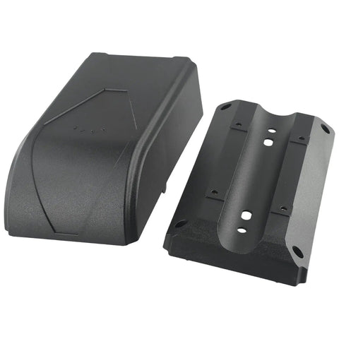 Gear Up For Your Daily Commute With This Badass Abs Electric Bike Controller Box Waterproof Dustproof Shield For Scooter Battery Conversions And Custom Mods, black ABS enclosure and mounting plate.