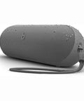 All Day Battery Wireless Bluetooth Speaker With USB C Charging Punchy Bass Up To 24 Hours Of Battery Life IP67 Water Resistant Built In Mic Apple And Android Compatible Dark Gray Portable Party Speaker
