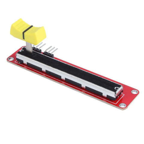 5 Pack 10K Logarithmic Slide Potentiometer Module With Dual Output For Arduino AVR And Motor Control Projects Breadboard Friendly