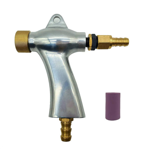 Air Sandblasting Gun For Sandblasting Cabinets Compatible With 990L And 1200L Models Pro Grade Grip with ceramic tip