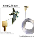 Debris Remover Water Sprayer For Cutting Machines With Universal Coolant Misting Kit CNC Milling Pro, 5m hose, and nozzle