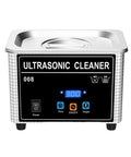 Big 800Ml Handheld Ultrasonic Cleaner With Digital Display, Heater And Timer, stainless steel, portable for deep cleaning watches.