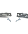 Metal mounting brackets with screws for 30-Amp Dryer Power Cord, 3 Prong 3-Wire With Closed Eyelet Connectors, 5-Foot Copper Wire Image