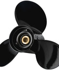 Suzuki 13 Spline 13.75 X 15 Right Hand 3 Blade Outboard Propeller Upgrade For DF60 DF70 DT75 DT85 DT90 DT100 DT115 DT140 Engines OEM 58100-94500-019 Aluminum Forged And Precision Machined For Beefed Up Performance