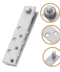 Hidden 360 Degree Door Hinge For Secret Bookcase Doors, Heavy Duty Concealed Pivot In Stainless Steel, Smooth Quiet Operation