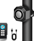 USB Rechargeable Bike Alarm With Remote Wireless Motion Sensor Anti Theft System For Bikes E Bikes Scooters And Motorcycles Waterproof