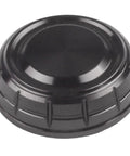 Pro Grade Aluminum Alloy Spinner Reel Brake Knob And Side Cap for Bearking spinning reels, black, CNC machined, side view