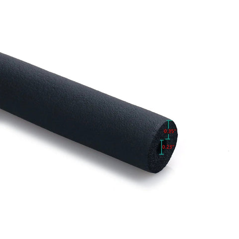URBEST black pipe insulation foam tubing 1/4 x 3/8 (6x9mm) 6 ft length handle grip