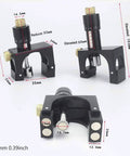 Magnetic Two Piece Planer Setting Gauge And Cutter Calibrator, A Pro Level Jig with measurement markings and knobs