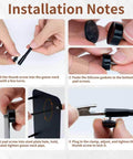 Installation steps of Upgraded Helping Hands Soldering Station With Four Flexible Arms Third Hand Soldering Tool.