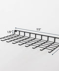 Garden Tools Organizer Wall Mount Shelf For Pruners, Shears, Scissors, Hand Tools, And Garden Supplies, Ready To Grab, Sturdy Steel Wire Rack