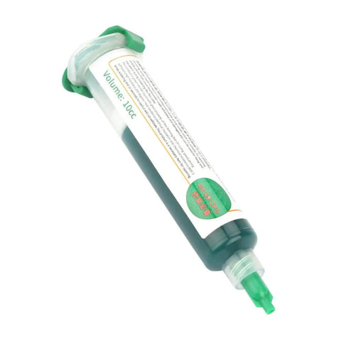 Light Curing Solder Mask Ink For PCB BGA Repair Green Paint Sunlight Cures Quickly And Easily DIY Friendly Solder Mask syringe