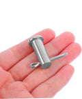 Stainless Steel B Type Cylindrical Flat Head Pins, Multipurpose Locating Pins for Machinery, Furniture and Jewelry Making, Precise Straight Alignment, Heavy Duty Secure Fit in hand.