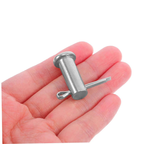 Stainless Steel B Type Cylindrical Flat Head Pins, Multipurpose Locating Pins for Machinery, Furniture and Jewelry Making, Precise Straight Alignment, Heavy Duty Secure Fit in hand.