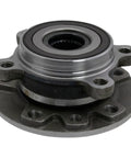 Heavy Duty Rear Wheel Bearing And Hub Assembly Pair For Fiat 500X All Wheel Drive Built Like Iron For Smooth Rides Every Mile 2016 Through 2018 Two Piece Bolt On Set close-up of robust hub assembly.