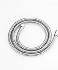 Coiled hose for Salon Shampoo Bowl Faucet Kit With Hose And Shower Spray Head For Backwash Units, Chrome Finish, Top Grade Solid Metal Construction