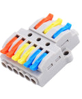 Must Have Push In Electrical Connectors Kit With Lever Wires, Quick Wiring Cable Connector with durable nylon PA66 housing
