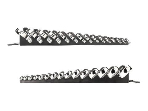 Beefy 15 Piece SAE Combination Wrench Set With Angled Open End For Tight Spaces 1/4 Inch To 1 Inch Sizes Plus Holder Shop Ready Gear For Your Home Garage Or Pro Shop