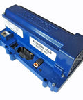 Heavy Duty 500 Amp Motor Controller For Ezgo Dcs Golf Cart With 36 To 48 Volt Wiring close-up view showing connectors and hardware.