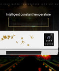 Crush The Winter Chill 2000W Wall Mounted Space Heater Air Conditioner Fan With Remote Timer, Quiet Electric Heater With Digital Display.