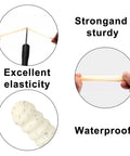 400 Count Slick Latex Finger Cots Deliver Badass Anti Static Grip For Electronics Assembly Craft Projects Cleanroom Jobs And Precision Parts Handling Without Breaking A Sweat, showing elasticity and waterproof features.
