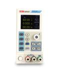Beefy Programmable DC Switching Power Supply 360W With Wide 0 To 80V And 0 To 30A Output Remote Compensation SCPI Control RS232 TFT Display Low Ripple High Precision Digital Control For Lab Bench front view with TFT screen and output terminals