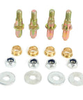 Fabater Chevy Door Hinge Pin Bushing Repair Kit For 1999-2007 Models Heavy Duty Iron Parts Set Restores Smooth Operation And Perfect Alignment For Trucks Suv. 4 pins, bushings, nuts and washers set