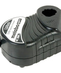 Fast 3.6V Lithium Ion EBM3 Series Battery Charger With 40 To 90 Minute Charge Time, lightweight compact dock, black.
