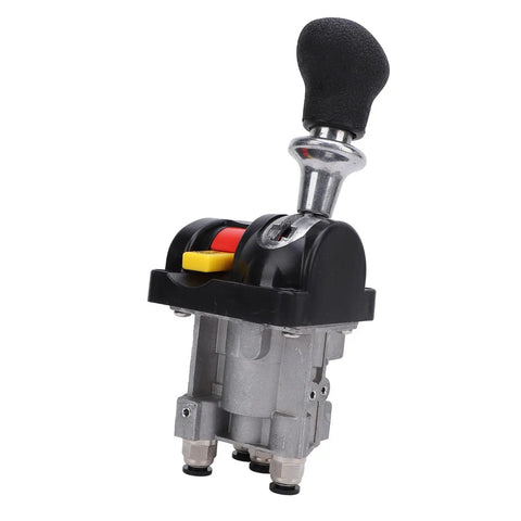 Dump Truck Proportional Control Valve With PTO Switch For Hydraulic System, Aluminum And Plastic, 4 Holes, 4 Working Positions