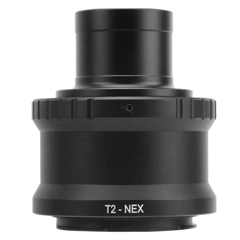 1.25 Inch Telescope T Mount Ring Adapter For E Mount Mirrorless Cameras Aluminum Alloy Quick Connect Rig front view