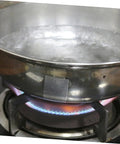 Pan on stove with Heavy Duty Cookware Repair Tape With Aluminum Patch, 10 Sheets, Oil Proof and Stain Resistant, Leak Stop Sealant