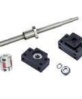 Beefy 20mm Ballscrew SFS2005, 1720mm Length, High Speed Silent Anti Backlash Linear Motion For CNC With 5mm Lead, Precision C7 Grade, BK15 BF15