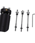 35mm Newtonian Secondary Mirror Holder For 160mm Tube Bracket With ABS Iron Rod Construction components displayed