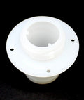 White fuel tank filler neck kit for aftermarket jet ski gas cap with gasket, black finish, compatible with OEM 59231-3734.