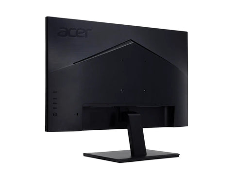 Rear view of black Two Pack 24 Inch FHD IPS Monitor With 120 Hz Refresh Rate And 4 ms Response Time, Anti Glare Display, VESA Mount 100 mm.