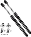 Universal 10 Inch 45 Pound Gas Strut Lift Supports For Truck Toolbox Lids Heavy Duty Quick Swap kits with mounting brackets.